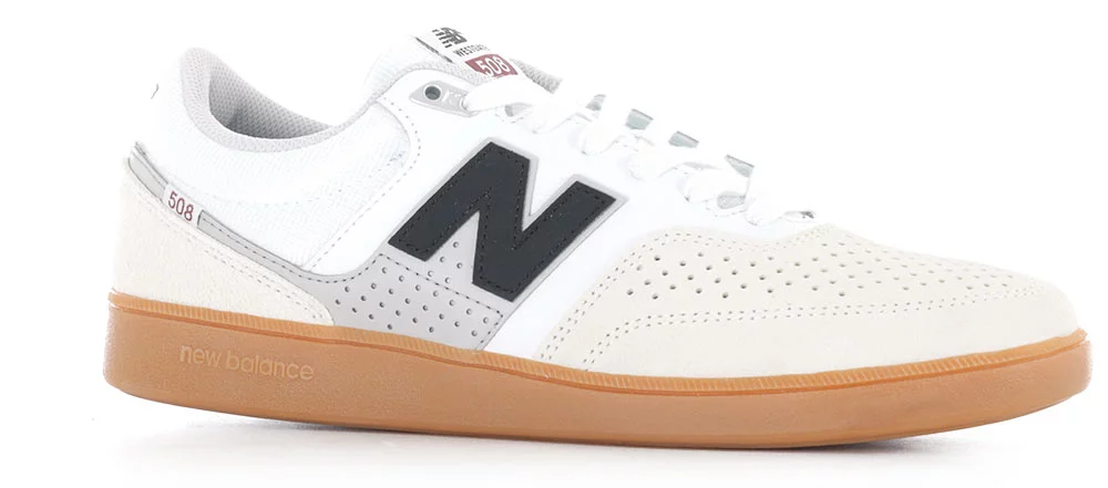 New Balance Numeric 508 Brandon Westgate Skate Shoes - white/black