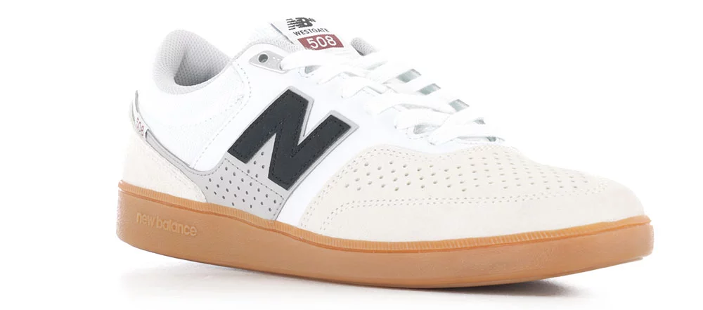 New Balance Numeric 508 Brandon Westgate Skate Shoes white/black