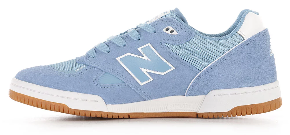 New Balance Numeric 600 Tom Knox Skate Shoes - baby blue/white