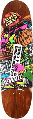 Santa Cruz Kendall Street Art Collage 9.0 VX Skateboard Deck - view large