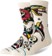 Stance Flash Crew Sock - (bert krak) canvas