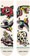 Stance Flash Crew Sock - (bert krak) canvas - front