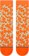 Stance Thornz Crew Sock - orange - front