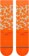 Stance Thornz Crew Sock - orange - reverse