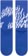 Stance Glacier Crew Sock - cobalt blue - reverse