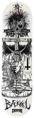 Creature Baekkel BLKMTL 8.6 Skateboard Deck - view large