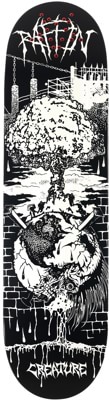 Creature Raffin BLKMTL 8.53 Skateboard Deck - view large