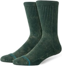 Stance Icon Dyed Crew Sock - pine