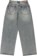 RVCA Women's Loosey Jeans - dusty blue wash - reverse