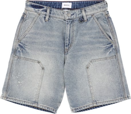RVCA Women's Chainmail II Shorts - light vintage indigo - view large