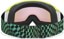 Smith Kids Daredevil Snowboard Goggles - electric lime left turn/blue sensor mirror lens - strap