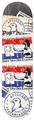 Anti-Hero Daan Postal 8.5 Skateboard Deck - black