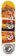 Anti-Hero Pfanner Postal 8.25 Skateboard Deck - yellow