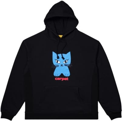 Carpet Cat Hoodie - black - view large