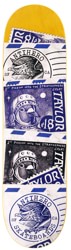 Anti-Hero Taylor Postal 8.38 Skateboard Deck - yellow