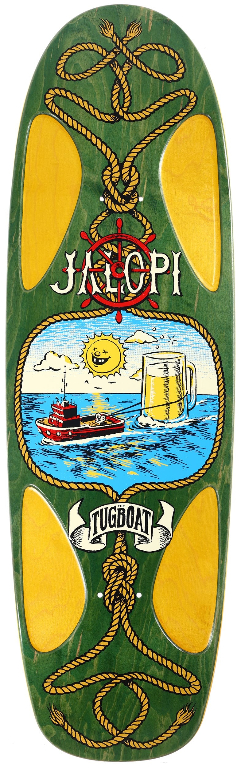 JALOPI SKATE CO 【inch:9.3】 Jalopi Speedboat Deck 7.74 x 33.99 | Skate Warehouse
