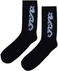 Carpet Dragon Sock - black