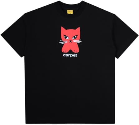 Carpet Cat T-Shirt - black - view large
