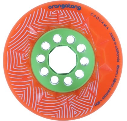Orangatang Caguama Longboard Wheels - orange (80a) - view large