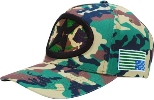 Carpet C-Star Snapback Hat - camo - view large