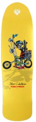 Powell Peralta Caballero Chopper Bike 8.75 Flight Skateboard Deck - yellow