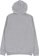 Tactics Trademark Supply Hoodie - heather grey - reverse