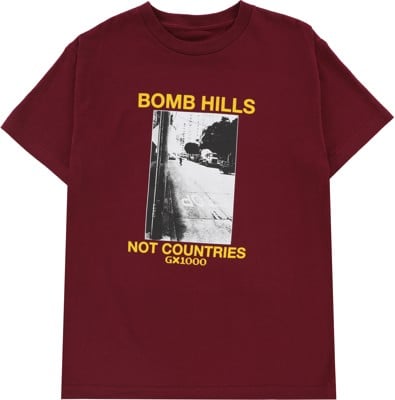 GX1000 Bomb Hills Not Countries T-Shirt - view large
