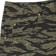 GX1000 Baggy Pants - green tiger camo - front detail