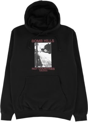 GX1000 Bomb Hills Hoodie - black/burgundy - view large