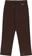 GX1000 Chino Pants - brown - reverse
