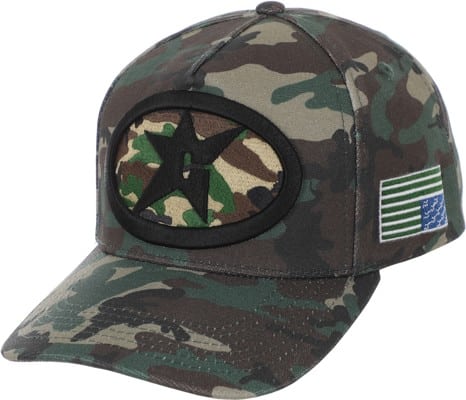 Carpet C-Star Snapback Hat - camo - view large