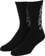 Carpet Dragon Sock - black