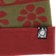 Volcom Longo Beanie - burnt red - front detail
