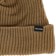 Volcom Sweep Lined Beanie - bronze - front detail