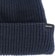 Volcom Sweep Lined Beanie - deep blue - front detail