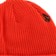 Volcom Sweep Lined Beanie - orange shock - reverse detail