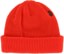 Volcom Sweep Lined Beanie - orange shock - reverse