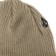 Volcom Sweep Lined Beanie - moss green - reverse detail