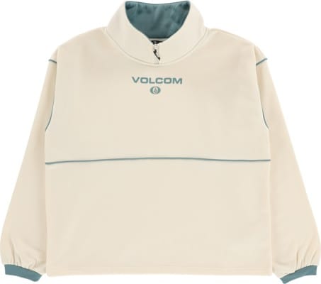 Volcom Women's Hydro 1/4 Zip Hoodie - bone - view large