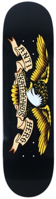 Anti-Hero DBX Eagle 8.5 Basalt Skateboard Deck - black - view large