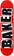 Baker Brand Logo 7.88 Skateboard Deck - red