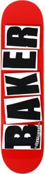 Baker Brand Logo 7.88 Skateboard Deck - red