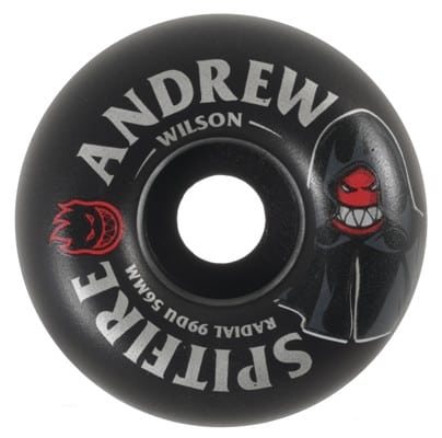 Spitfire Andrew Wilson Pro Formula Four Radial Skateboard Wheels - burn squad (99d) - view large