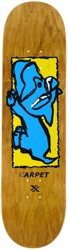 Carpet Dog 8.5 Skateboard Deck - brown