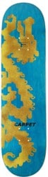 Carpet Dragon 8.25 Skateboard Deck - gold dragon/blue