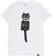 Portal Dimension Cat Clock T-Shirt - white