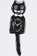 Portal Dimension Cat Clock T-Shirt - white - front detail