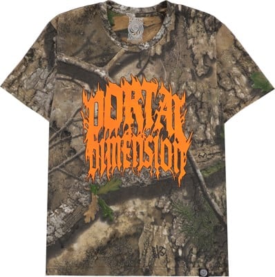 Portal Dimension Camo Metal T-Shirt - camo - view large