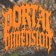 Portal Dimension Camo Metal T-Shirt - camo - front detail