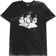Portal Dimension Owl Candle T-Shirt - black - front